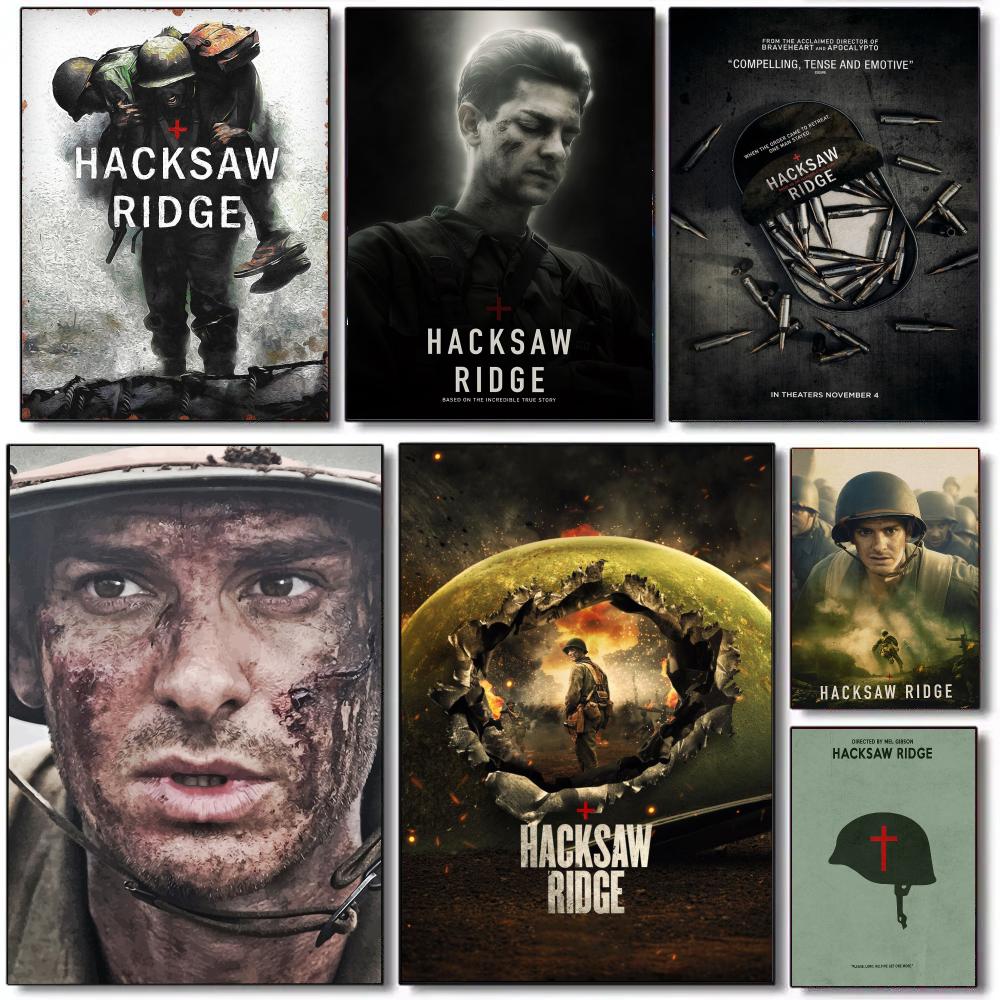 Hacksaw - Moive Hacksaw Ridge Poster HD Waterproof