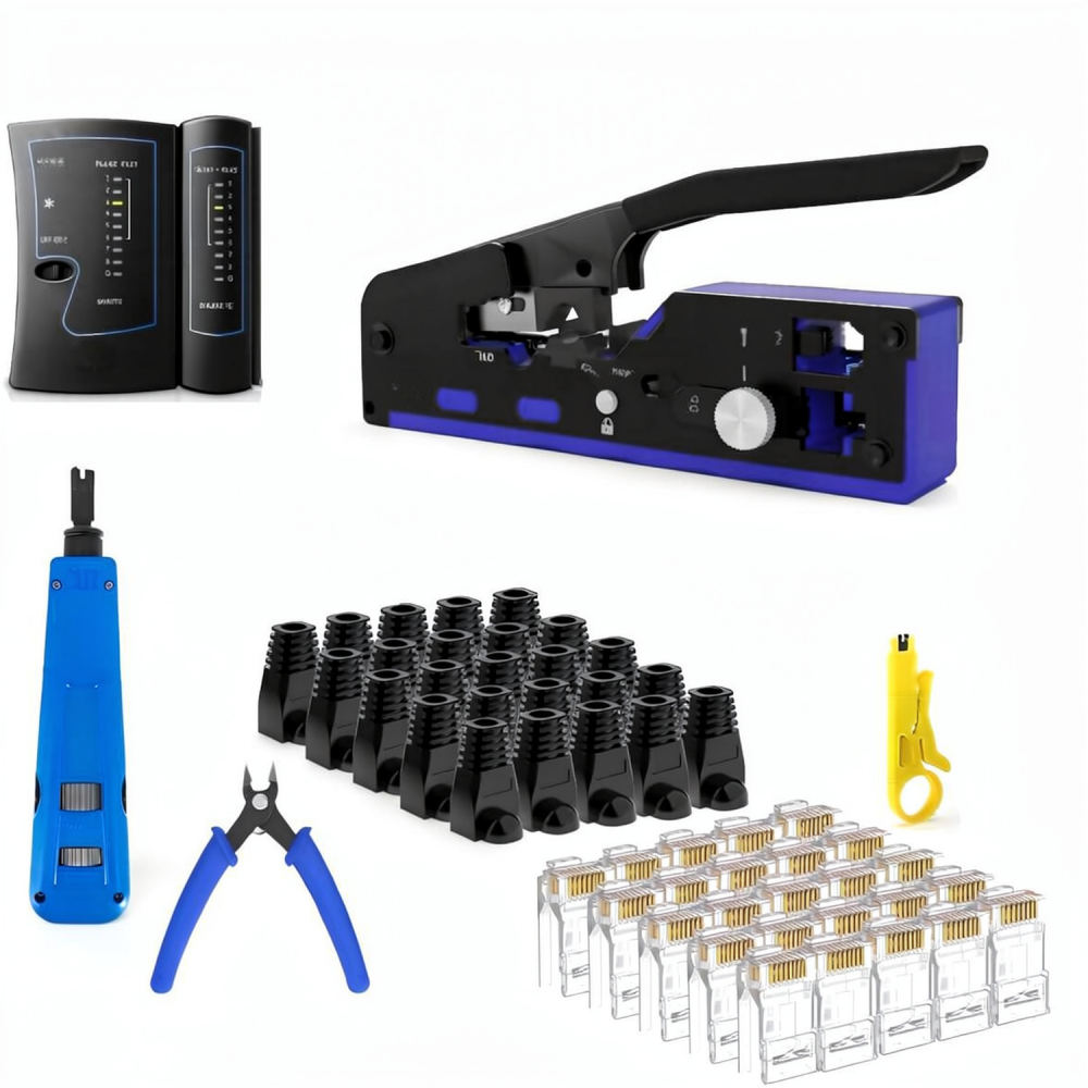 Heavy Duty Ethernet Crimping T - đánh giá và giá Tool Set