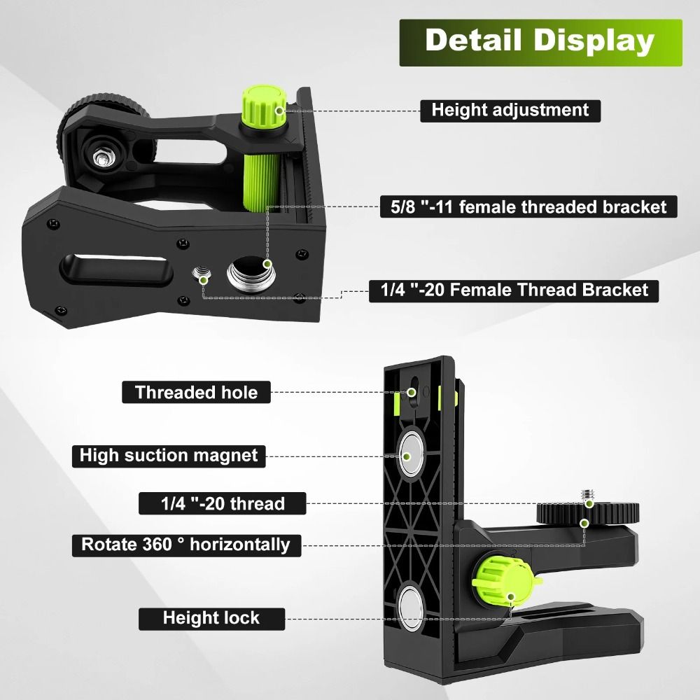 ABS Laser Level Bracket L-Shap - đánh giá và giá Spirit Level